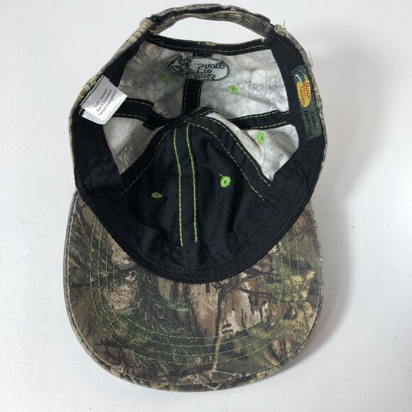 Bass Pro Shops Hat Cap Youth Gone Hunting Realtree Camo Hook & Loop Adjustable - Picture 8 of 13